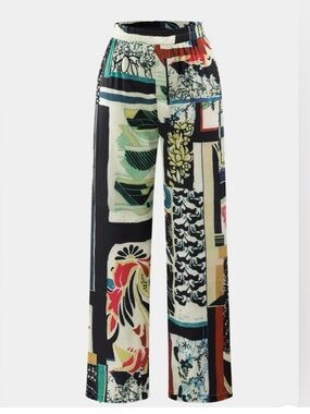 Micas Silk Trousers - Size M, Like New (never worn)